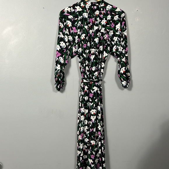 Veronica Beard Long/ Maxi Floral Relaxed Belted Dress size 2 - Picture 11 of 14